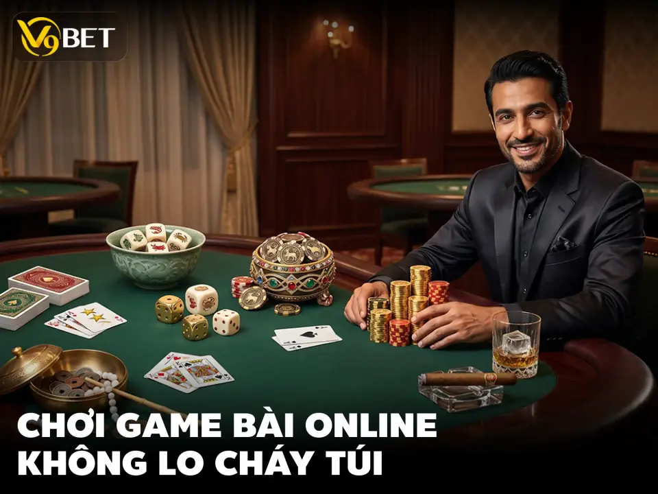 Game Bài: Quản Lý Vốn 5 Cấp Độ Để Chơi Bền Vững Tại V9Bet