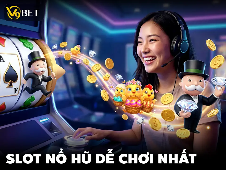 Người Mới Nên Chọn Slot Nào? Gợi Ý Tựa Game Dễ Làm Quen Tại V9Bet