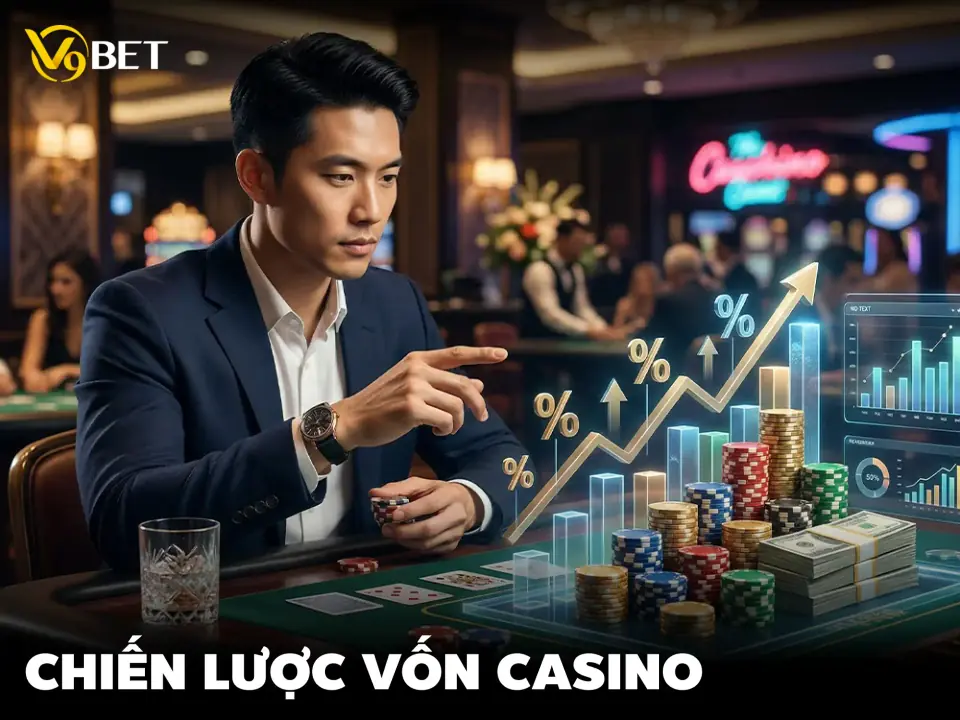 V9Bet Casino: 5 Cấp Độ Quản Lý Vốn Cho Người Chơi Live Casino