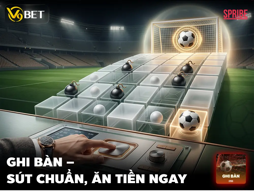 Goal Spribe là gì? Hướng dẫn chơi game sút penalty siêu tốc tại V9Bet