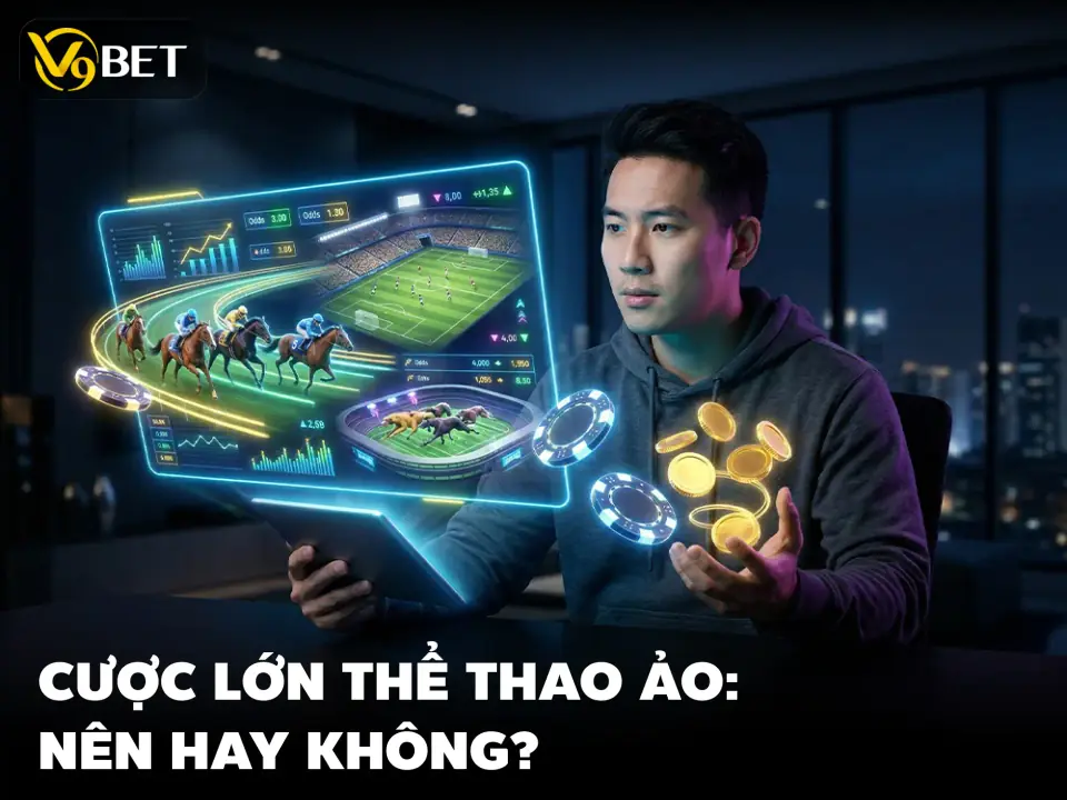 Thể Thao Ảo V9Bet: Nên Cược Nhỏ Hay Tăng Mức Trong Từng Nhịp?