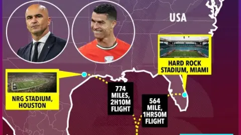 The Sun: Bồ Đào Nha chọn thủ đô Cancun của Mexico làm địa điểm tổ chức World Cup