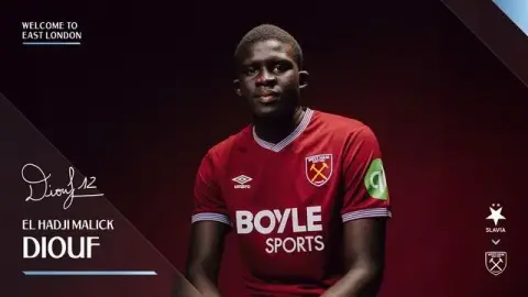 Người bảo vệ: Manchester United quan tâm đến hậu vệ trái Diouf của West Ham, hy vọng anh có thể cạnh tranh với Luke Shaw