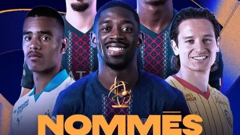 Ứng cử viên cầu thủ xuất sắc nhất mùa giải Ligue 1 Pháp: Dembélé dẫn đầu 3 cầu thủ Paris gồm Thauvin và Greenwood
