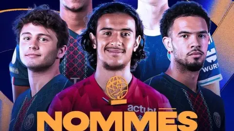 Ứng viên ngôi sao mới xuất sắc nhất mùa giải Ligue 1 Pháp: Douai dẫn dắt 3 cầu thủ Paris gồm Bouadi và Balco