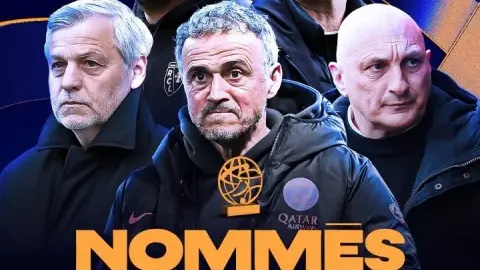 Ứng viên HLV xuất sắc nhất mùa giải Ligue 1 Pháp: Enrique dẫn đầu 4 HLV dẫn đầu giải + HLV Lorient
