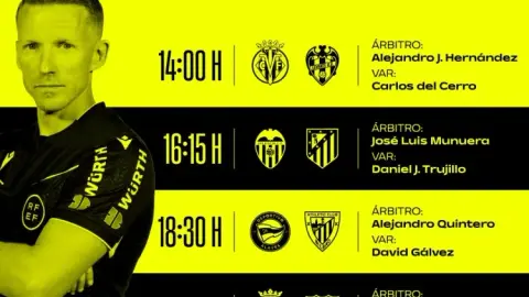 La Liga công bố một phần phân công trọng tài vòng 34, Barca gặp Osasuna do De Mera bắt chính