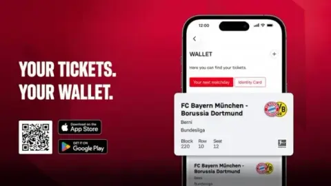 Bayern sẽ áp dụng hoàn toàn vé điện tử từ mùa giải tới