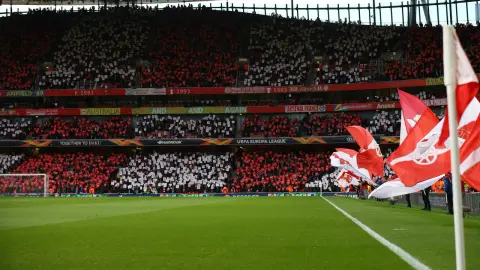 CĐV Arsenal chuẩn bị Tifo khổng lồ cho trận gặp Atletico Madrid