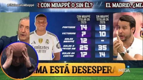 Thống kê trái chiều của Real Madrid khi Mbappe đá chính và khi vắng mặt
