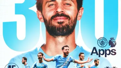 Bernardo Silva cán mốc 300 trận Premier League cho Man City