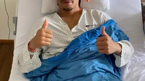 Rách dây chằng chéo, dự kiến ​​phải ngồi ngoài 1 năm! Hình ảnh chính thức của Tottenham: Xavi Simons đã hoàn tất ca phẫu thuật
