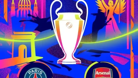 Arsenal dẫn đầu tiền thưởng Champions League, PSG bám sát phía sau