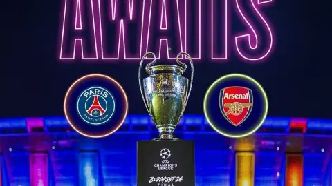 Đừng nói về xuất thân của bạn, chỉ cần tập trung vào sức mạnh của bạn! Paris vô địch 1 Champions League và vào tới 3 trận chung kết, trong khi Arsenal vô địch 0 và vào tới 2 trận chung kết.
