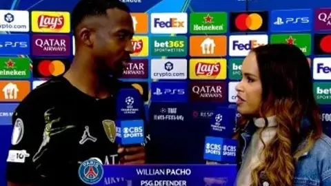 Pacho: Cả tập thể PSG đã giúp chúng tôi giữ lại chiến thắng