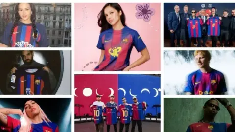 Thể thao thế giới: Áo đấu đồng thương hiệu của Barcelona với các ngôi sao đang bán chạy như tôm tươi, với phiên bản giới hạn có giá lên tới 2.999 euro