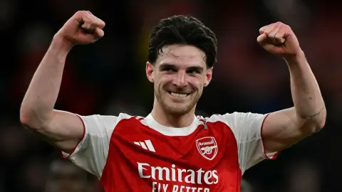 Giúp Arsenal vào chung kết trở lại sau 20 năm, chính thức: Rice được bầu là cầu thủ hay nhất Champions League tuần này