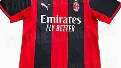 AC Milan lộ mẫu áo 2026-27, tri ân mùa Scudetto 1998-99