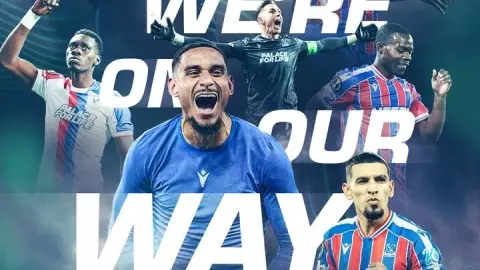 Crystal Palace tung poster ăn mừng vé vào chung kết Conference League