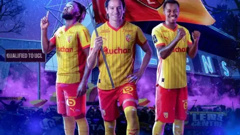 Lens khóa top 2 Ligue 1 và giành vé dự Champions League mùa tới