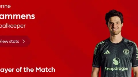 4 cứu thua và không cản phá, quan chức Premier League: Ramens được chọn là Manchester United 0-0 Cầu thủ xuất sắc nhất trận của Sunderland