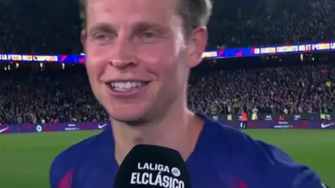 De Jong: Chúng tôi là đội bóng xuất sắc nhất bóng đá Tây Ban Nha và Champions League là mục tiêu cuối cùng