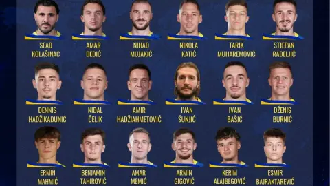 Bosnia và Herzegovina công bố đội hình dự World Cup: Dzeko 40 tuổi dẫn đầu, chọn Kolasinac và Demirovic