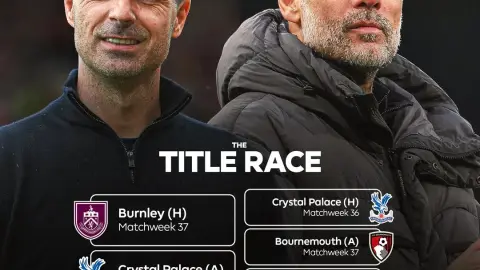 Arsenal có thể vô địch Premier League ngay vòng tới nếu Man City sảy chân