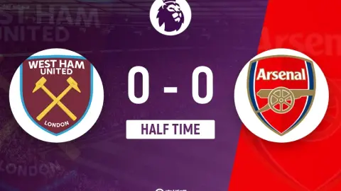 Arsenal hòa West Ham sau hiệp một, Trossard dội cột còn Ben White chấn thương