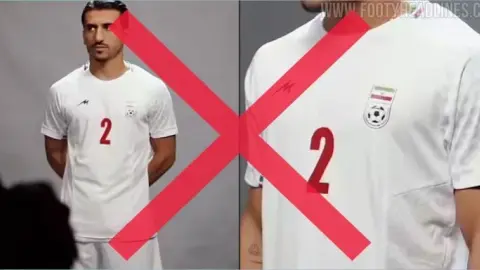 Iran sẽ mặc áo mới cho World Cup 2026 chứ không phải áo 2022