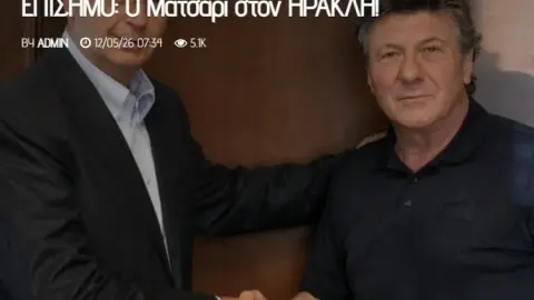 Chính thức: Mazzarri huấn luyện đội bóng mới lên hạng của Hy Lạp Iraklis và ký hợp đồng 1+1