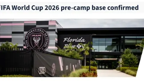 Chính thức: Scotland sẽ chuẩn bị cho World Cup 2026 tại trung tâm huấn luyện của Inter Miami