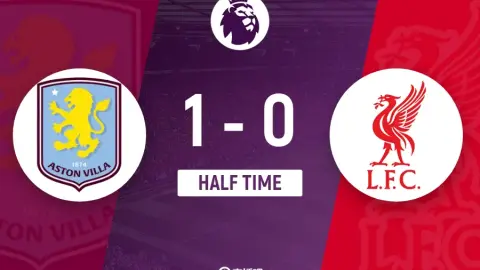 Hiệp 1 - Liverpool tạm dẫn Villa 0-1, Rogers ghi bàn và Gakpo ghi bàn việt vị, Martin ra tay cứu nguy