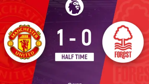 Hiệp một - Luke Shaw cắt bóng ở giữa sân của Mbemo và Ramens cản phá được một cú sút. Man United tạm thời 1-0 Rừng