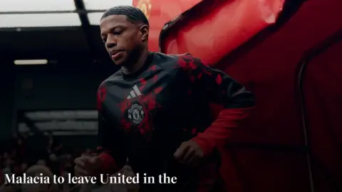 Chỉ chơi 10 lần trong 3 năm qua! Quan chức Man United: Hậu vệ 26 tuổi Malacia sẽ rời đội vào mùa hè này