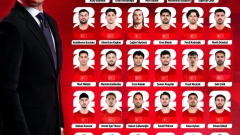 Thổ Nhĩ Kỳ công bố danh sách sơ bộ 35 cầu thủ dự World Cup 2026, Guler và Calhanoglu dẫn đầu