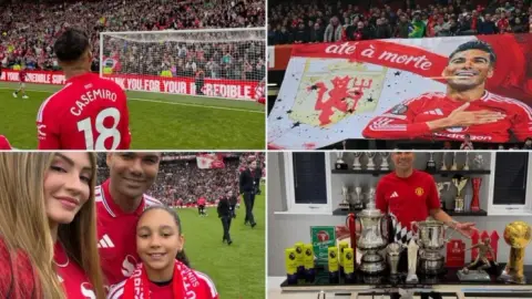 Casemiro: Bốn năm không thể quên ở Man United tràn ngập những khoảnh khắc mà tôi và gia đình sẽ nhớ suốt đời