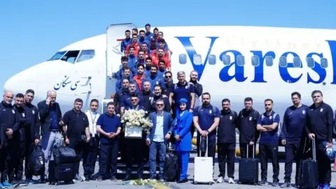 Truyền thông Iran: Đội tuyển Iran đã bay tới Türkiye để đá trận khởi động cuối cùng trước khi sang Mỹ.