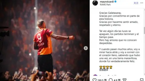 Icardi thú nhận với Galatasaray: Thứ quý giá nhất không phải là danh hiệu, tôi đã tìm được tổ ấm
