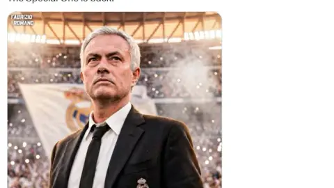 Sự phổ biến là chưa từng có! Một giờ sau khi Mourinho trở lại Real Madrid HWG, bài đăng của Romano có 3 triệu lượt xem và 8.000 bình luận.