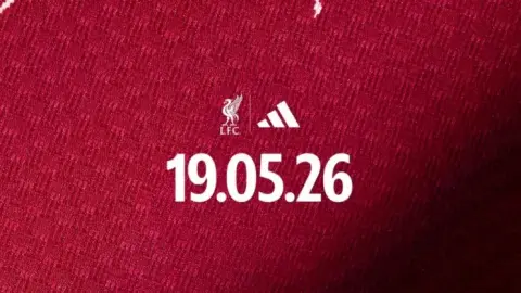 Liverpool hẹn giờ ra mắt áo sân nhà mùa 2026-27 vào 16h ngày 19/5