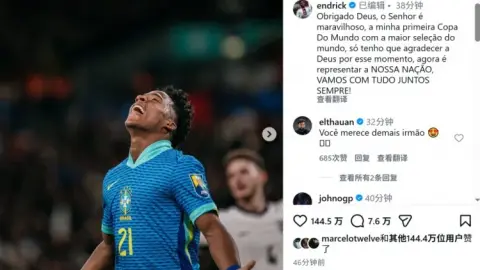 Enderrick Social Media: Lần đầu tiên tôi sẽ đại diện cho đội tuyển quốc gia vĩ đại nhất tại World Cup