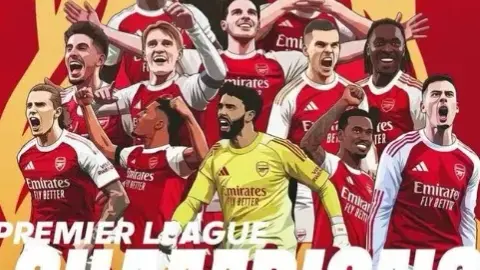 Alex Fong chúc mừng Arsenal đã giành chức vô địch! Xưa "kết hôn sau khi lọt vào top 8 Champions League" là meme bóng đá kinh điển
