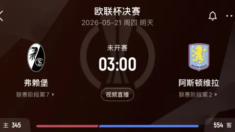 Đó là về việc đủ điều kiện tham dự Premier League và Champions League! Freiburg vs Villa trong trận chung kết lúc 3 giờ. Villa mong chấm dứt cơn hạn hán vô địch kéo dài 30 năm.