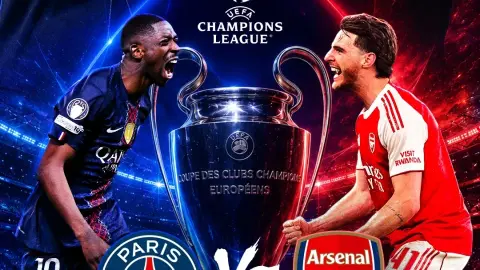 Điểm dừng tiếp theo, đỉnh cao của Châu Âu! Arsenal hướng tới cú đúp Champions League và Champions League đầu tiên trong lịch sử đội bóng vào ngày 31/5
