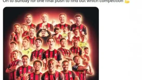 Bournemouth chặn đứng Man City, CĐV Arsenal tập trung ở khu vực bình luận Bournemouth để tri ân