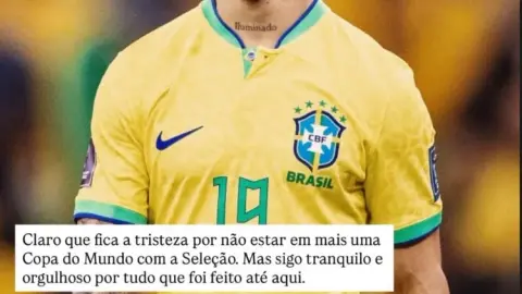 Mạng xã hội của Anthony: Tôi rất tiếc vì không thể tham dự World Cup lần nữa, tôi sẽ tiếp tục làm việc chăm chỉ như mọi khi