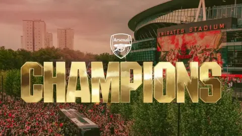 Quan chức Arsenal: Lễ diễu hành vô địch sẽ được tổ chức vào 21h ngày 31/5, giờ Bắc Kinh