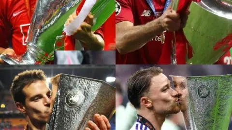 Chỉ có 4 đội ở Anh vô địch cả Champions League và Europa League: Man United, Chelsea, Liverpool và Villa