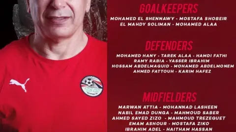 Ai Cập công bố danh sách sơ bộ 27 cầu thủ dự World Cup: Salah và Malmouche có tên trong danh sách